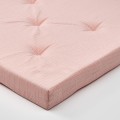 IKEA JUSTINA Подушка на стул, розовый / белый, 42/35x40x4 см 20571640 205.716.40