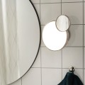 IKEA KABOMBA Бра светодиодный с зеркалом, затемняемый хром / глянцевый, 20 см 10502497 105.024.97
