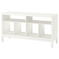 IKEA KALLAX Шкаф для TV с основанием, белый, 147x39x78 см 99552177 | 995.521.77