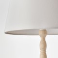 IKEA KINNAHULT Светильник напольный, ясень / белый, 150 см 10559257 105.592.57