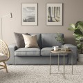 IKEA KIVIK КИВИК 2-местный диван, Tibbleby бежевый / серый 09440599 094.405.99