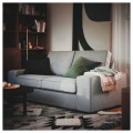 IKEA KIVIK КИВИК 2-местный диван, Tibbleby бежевый / серый 09440599 094.405.99