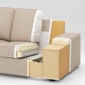 IKEA KIVIK КИВИК 3-местный диван с козеткой, Tresund антрацит 99482839 | 994.828.39