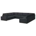 IKEA KIVIK КИВИК П-образный диван, 7-местный, Tresund антрацит 69494400 694.944.00