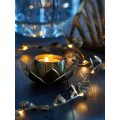 IKEA KNASTRIGT КНАСТРИГТ Подсвечник для греющей свечи, золотой цвет / Лотос, 3 см 00515693 005.156.93