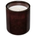 IKEA KOPPARLÖNN Ароматическая свеча / керамический контейнер, миндаль и вишня/коричнево-красный, 45 godz, 60551584 605.515.84