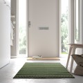 IKEA KORSNING Ковер безворсовый для / дома / улицы, зеленый фиолетовый / в полоски, 80x150 см 00553232 | 005.532.32