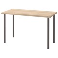 IKEA LAGKAPTEN ЛАГКАПТЕН / ADILS АДИЛЬС Письменный стол, под беленый дуб / темно-серый, 120x60 см 99416887 994.168.87