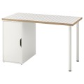 IKEA LAGKAPTEN ЛАГКАПТЕН / ALEX АЛЕКС Письменный стол, белый / антрацит 29521453 295.214.53