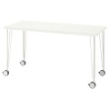IKEA LAGKAPTEN ЛАГКАПТЕН / KRILLE КРИЛЛЕ Письменный стол, белый, 140x60 см 19417174 | 194.171.74
