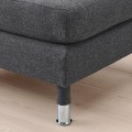 IKEA LANDSKRONA ЛАНДСКРУНА Табурет для ног, Gunnared темно-серый / металл 49269737 | 492.697.37