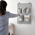 IKEA LEN Подвесной органайзер, точки/светло-серый, 45x64 см 10543271 105.432.71