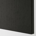 IKEA LERHYTTAN ЛЕРХЮТТАН Накладная панель, черная морилка, 39x105 cм 10356085 | 103.560.85