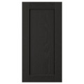 IKEA LERHYTTAN ЛЕРХЮТТАН Дверь, черная морилка, 30x60 см 60418849 604.188.49