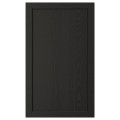 IKEA LERHYTTAN ЛЕРХЮТТАН Дверь, черная морилка, 60x100 см 80356058 | 803.560.58