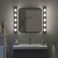 IKEA LINDBYN ЛИНДБЮН Зеркало, черный, 60x60 см 00458616 | 004.586.16