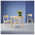 IKEA LISABO / LISABO Стол и 2 стула, ясеневый шпон/ясеневый шпон, 88 см 79545079 795.450.79