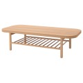 IKEA LISTERBY ЛИСТЕРБИ Журнальный стол, дубовый шпон, 140x60 см 30513904 305.139.04