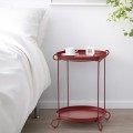IKEA LIVELYCKE Стол сервировочный, красный, 50 см 70564010 705.640.10