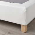 IKEA LYNGÖR Основание матраса с ножками, белый, 160x200 см 69554446 | 695.544.46