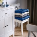 IKEA MALINDA МАЛИНДА Подушка на стул, темно-синий, 40/35x38x7 см 40522192 405.221.92
