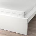 IKEA MALM Кровать с матрасом, белый / Åbygda средней жесткости, 160x200 см 59544778 | 595.447.78