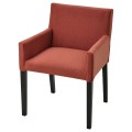 IKEA MÅRENÄS Чехол на стул, красно-коричневый / Gunnared 30568133 | 305.681.33