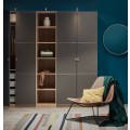 IKEA MERÅKER МЕРОКЕР Дверь, темно-серый, 50x195 cм 00311573 | 003.115.73