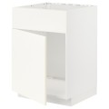 IKEA METOD МЕТОД Шкаф под мойку / дверь / фасад, белый / Vallstena белый 29507145 | 295.071.45