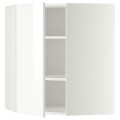 IKEA METOD МЕТОД Углов настенный шкаф, белый / Ringhult белый, 68x80 см 79918521 799.185.21