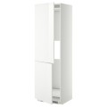 IKEA METOD МЕТОД Высокий шкаф для холодильника / морозильника, белый / Ringhult белый, 60x60x200 см 19924775 | 199.247.75