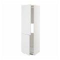 IKEA METOD МЕТОД Высокий шкаф для холодильника / морозильника, белый / Stensund белый, 60x60x200 см 69409303 694.093.03