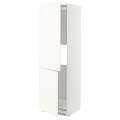 IKEA METOD МЕТОД Высокий шкаф для холодильника / морозильника, белый / Vallstena белый 69507346 695.073.46