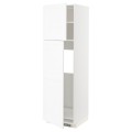 IKEA METOD МЕТОД Высокий шкаф для холодильника, белый Enköping / белый имитация дерева, 60x60x200 см 99473528 994.735.28
