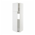 IKEA METOD МЕТОД Высокий шкаф для холодильника, белый / Stensund белый, 60x60x200 см 49457743 | 494.577.43