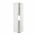 IKEA METOD МЕТОД Высокий шкаф для холодильника, белый / Stensund белый, 60x60x220 см 89457034 | 894.570.34