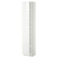 IKEA METOD МЕТОД Высокий шкаф с полками, белый / Ringhult белый, 40x37x200 см 29464508 | 294.645.08