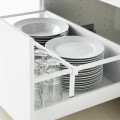IKEA METOD МЕТОД / MAXIMERA МАКСИМЕРА Напольный шкаф с ящиками, белый / Ringhult белый, 80x60 см 49924043 499.240.43
