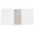 IKEA METOD МЕТОД Верхний шкаф для холодильника / морозильника, белый Enköping / белый имитация дерева, 60x40 см 19473612 194.736.12
