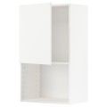IKEA METOD МЕТОД Навесной шкаф для СВЧ-печи, белый / Veddinge белый, 60x100 см 69456667 | 694.566.67
