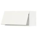 IKEA METOD МЕТОД Навесной горизонтальный шкаф, белый / Vallstena белый 39507277 395.072.77