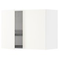 IKEA METOD МЕТОД Навесной шкаф с посудной сушилкой / 2 дверцы, белый / Vallstena белый 09507293 095.072.93