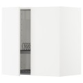 IKEA METOD МЕТОД Навесной шкаф с посудной сушилкой / 2 дверцы, белый / Veddinge белый, 60x60 см 59465691 594.656.91