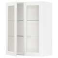 IKEA METOD МЕТОД Навесной шкаф, белый Enköping / белый имитация дерева, 80x100 см 59473479 594.734.79