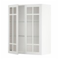 IKEA METOD МЕТОД Навесной шкаф, белый / Stensund белый, 80x100 см 99467631 | 994.676.31