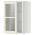 IKEA METOD МЕТОД Навесной шкаф, белый / Bodbyn кремовый, 40x60 см 89394975 893.949.75