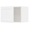 IKEA METOD МЕТОД Настенный шкаф, белый Enköping / белый имитация дерева, 60x40 см 39473456 394.734.56