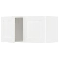 IKEA METOD МЕТОД Навесной шкаф с 2 дверями, белый Enköping / белый имитация дерева, 80x40 см 99473463 | 994.734.63