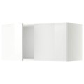 IKEA METOD МЕТОД Навесной шкаф с 2 дверями, белый / Ringhult белый, 80x40 см 39469398 394.693.98