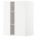 IKEA METOD МЕТОД Навесной шкаф с полками / 2 дверцы, белый / Veddinge белый, 60x80 см 89466849 894.668.49